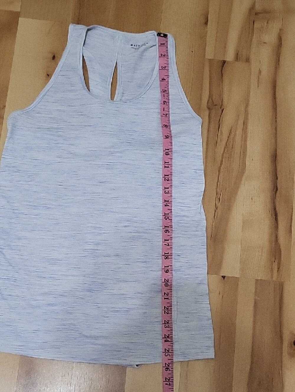 Athleta Lavender Heather Racerback Tank Top Size M Yoga Activewear - Picture 11 of 11